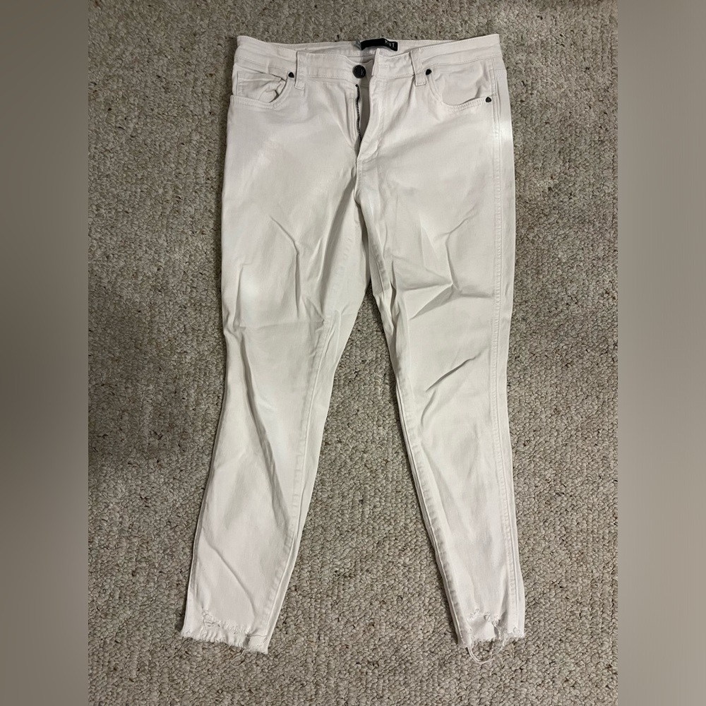 KUT from the Kloth White Skinny Jeans